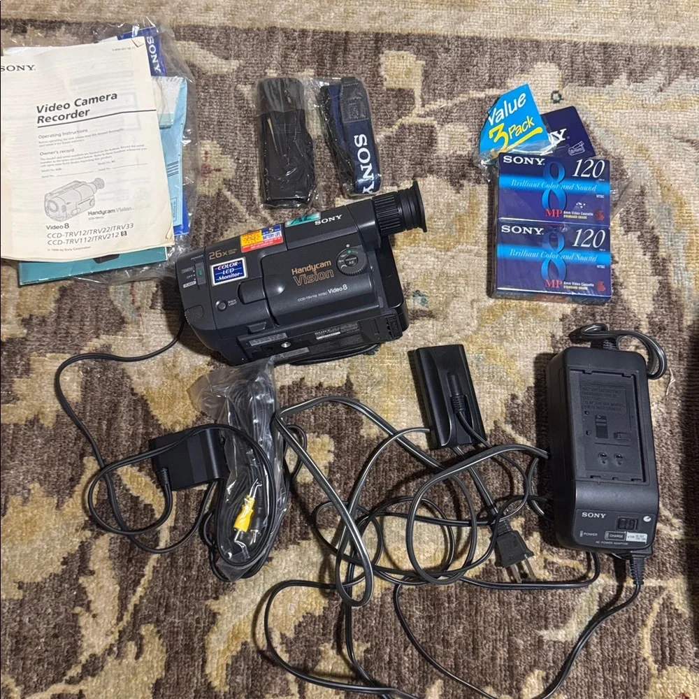 Sony Handycam Vision Video Camera - Black